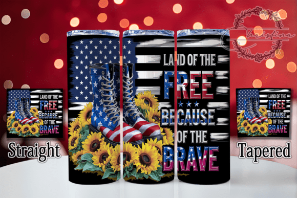 Download Land of the Free Tumbler Wrap - Tumbler wrap Collection