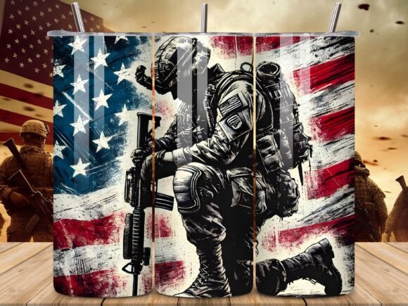 Download USA Military 20 Oz Tumbler Wrap PNG - Tumbler wrap Collection
