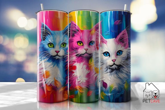Download Colorful Fusion Pop Art Tumbler Wrap - Tumbler wrap Collection