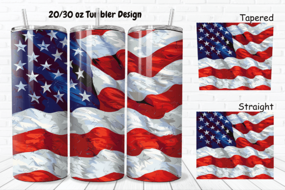 Download 3D Patriotic American Flag Tumbler Wrap - Tumbler wrap Collection