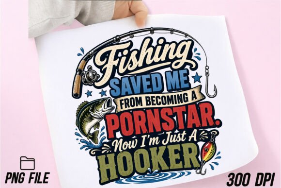 Download Funny Fishing Hooked Bass Humor PNG - Premium Resources