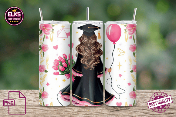 Download Graduation 20oz Skinny Tumbler Wrap - Tumbler wrap Collection