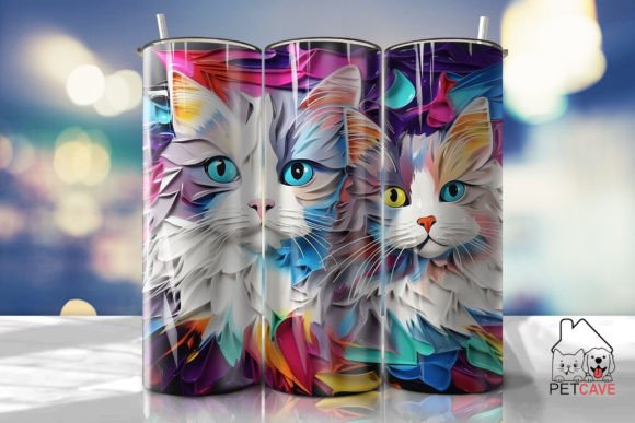 Download 3D Pop Art Fusion Tumbler Wrap - Tumbler wrap Collection
