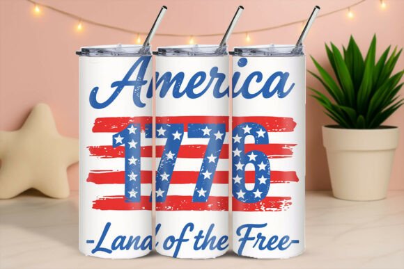 Download 1776 America Flag Quote Tumbler Wrap - Tumbler wrap Collection