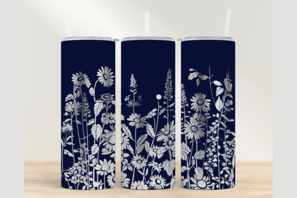 Download Wildflower 20oz Laser Tumbler Wrap SVG - Tumbler wrap Collection