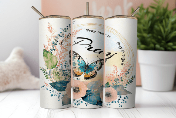 Download Pray on It 20oz Straight Tumbler Wrap - Tumbler wrap Collection