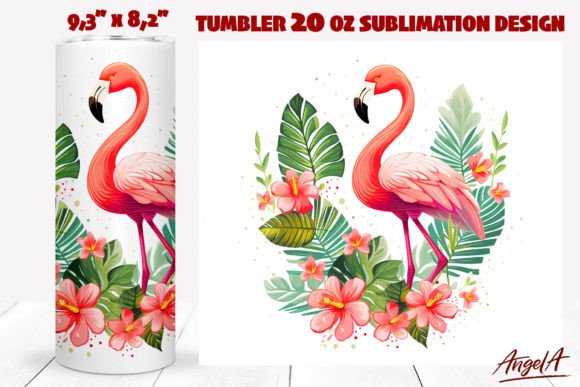Download Flamingo Tumbler Wrap / Summer Tumbler - Tumbler wrap Collection