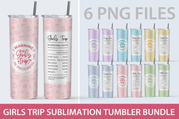 Download Girls Trip Sublimation Tumbler Wrap - Tumbler wrap Collection