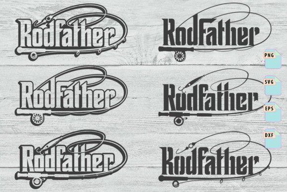 Download The Rodfather Svg , Funny Fishing Bundle - Premium Resources