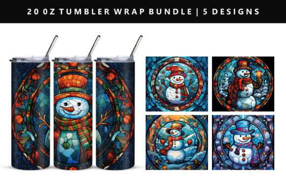 Download Snowman 20oz Straight Tumbler Wrap - Tumbler wrap Collection