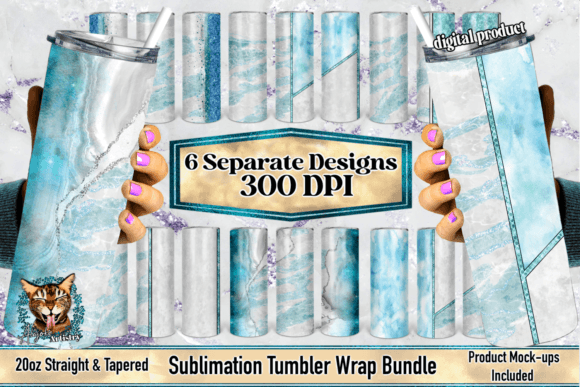 Download 20oz Iced Agate Tumbler Wrap Bundle - Tumbler wrap Collection