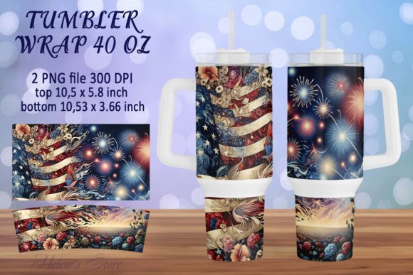 Download American Flag Tumbler Wrap 40oz Design - Tumbler wrap Collection