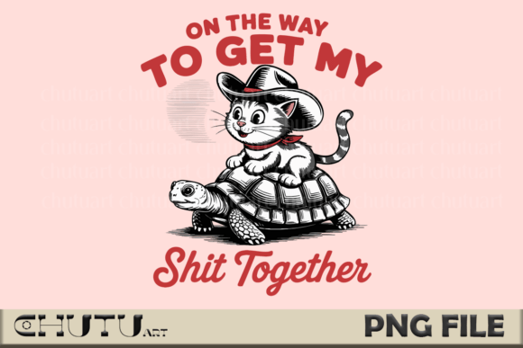 Download Cowboy Kitten PNG - Funny Turtle Quote - Turtle quote Collection