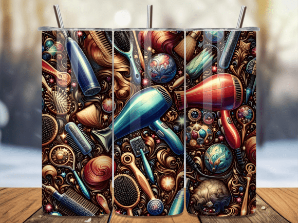 Download Salon Tools Hair Artist DIY Tumbler Wrap - Tumbler wrap Collection