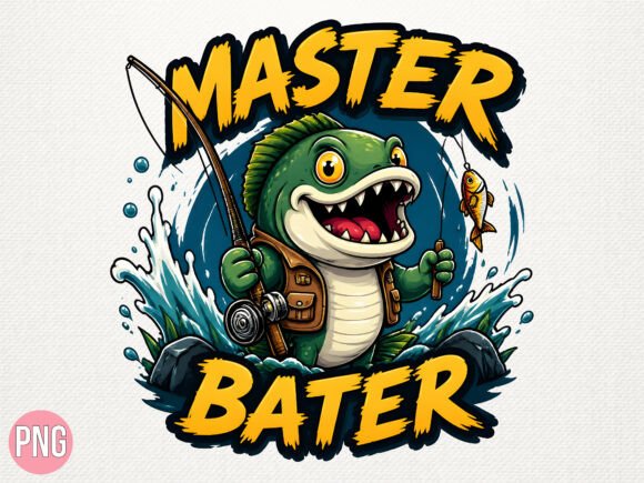 Download Funny Fishing Master Bater Fish PNG - Premium Resources