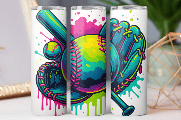 Download Baseball Tumbler Wrap 20oz Skinny Png - Tumbler wrap Collection