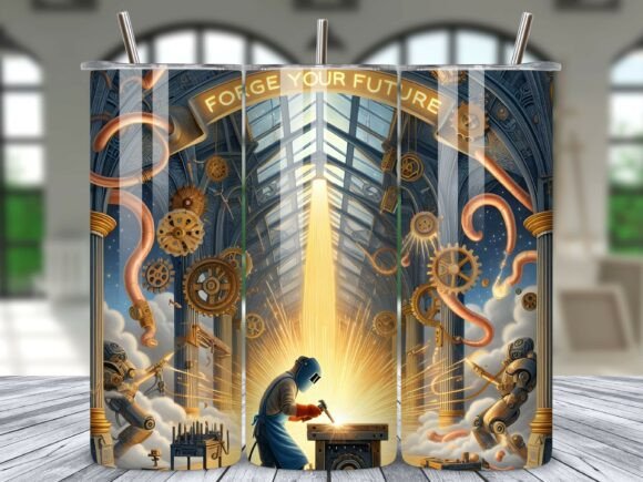 Download Welder Forge Your Future Tumbler Wrap - Tumbler wrap Collection