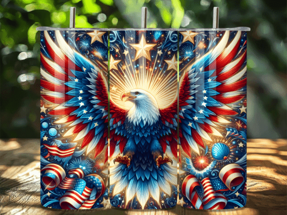 Download Majestic USA Flag Eagle Tumbler Wrap - Tumbler wrap Collection