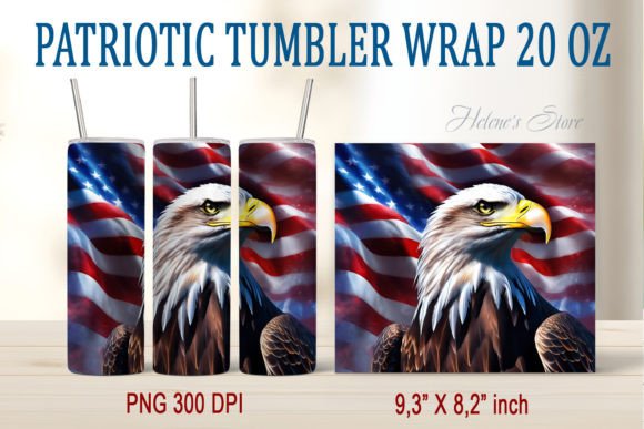 Download American Eagle Tumbler Wrap 20oz Design - Tumbler wrap Collection