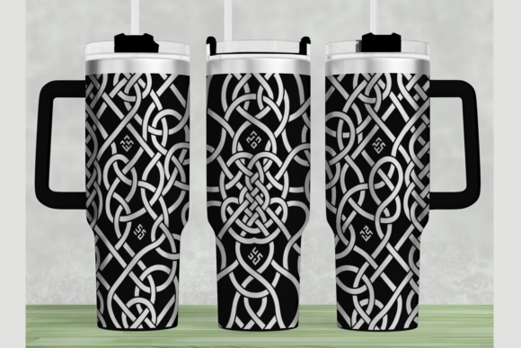 Download Celtic Knot 40oz Tumbler Wrap SVG - Tumbler wrap Collection