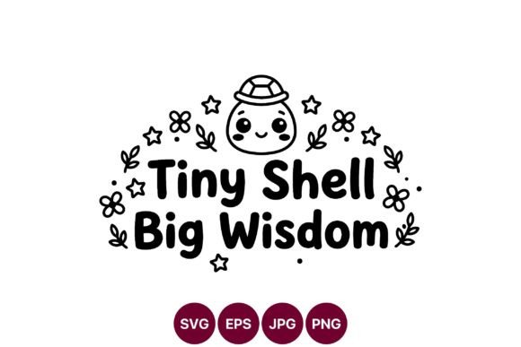 Download Cute Turtle Quote SVG Design - Turtle quote Collection