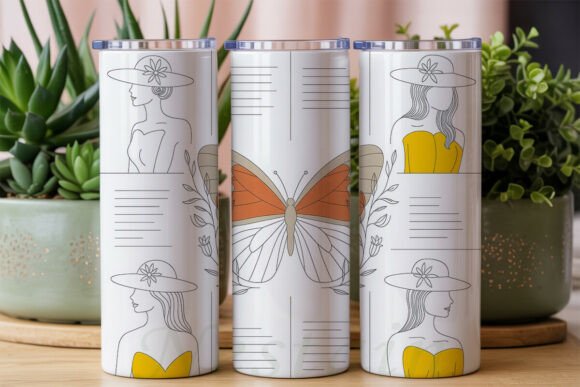Download Empowerment Butterfly Tumbler Wrap - Tumbler wrap Collection