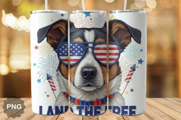 Download Land of the Free Dog Tumbler Wrap PNG - Tumbler wrap Collection
